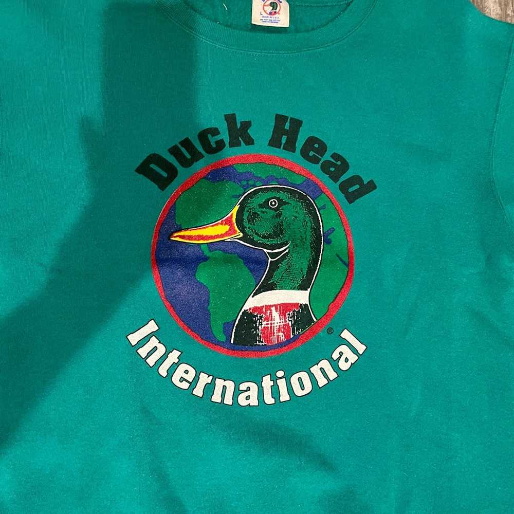 Vintage “Duck Head International” Crewneck Hunting - image 2