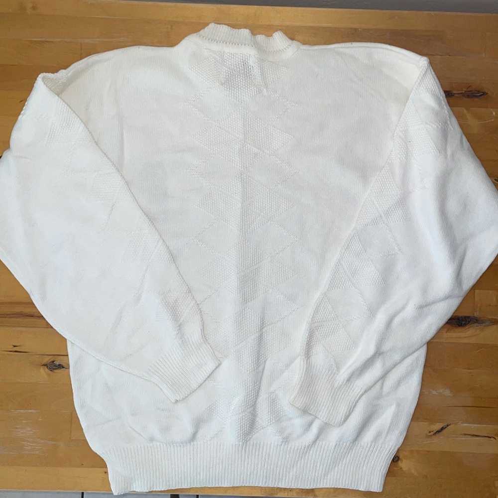 NHL San Jose Arena White Mens Vintage Sweater - image 5