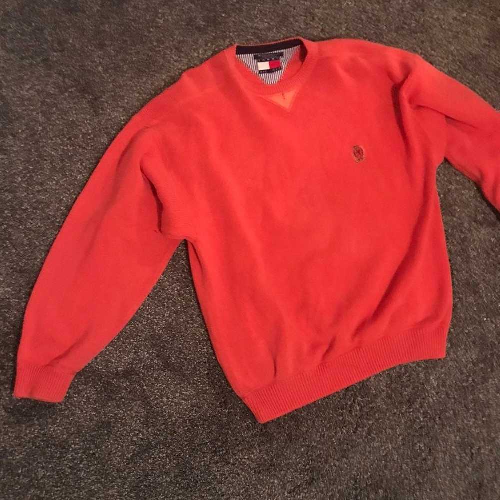 Vintage Tommy Hilfiger 90s cable knit sweater - image 2