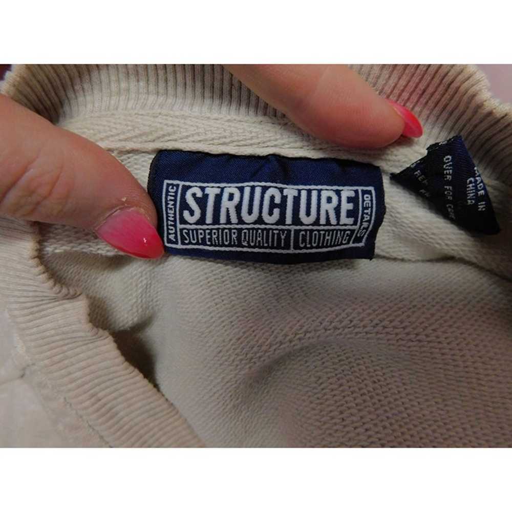 VTG Authentic Structure Heavyweight  Sweatshirt M… - image 9