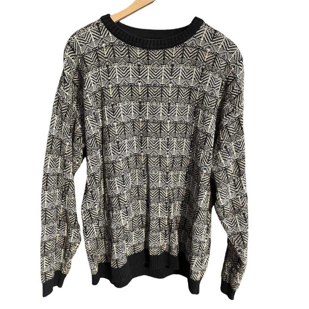 Vintage Coogi Style Sweater Saks Fifth Avenue L T… - image 1