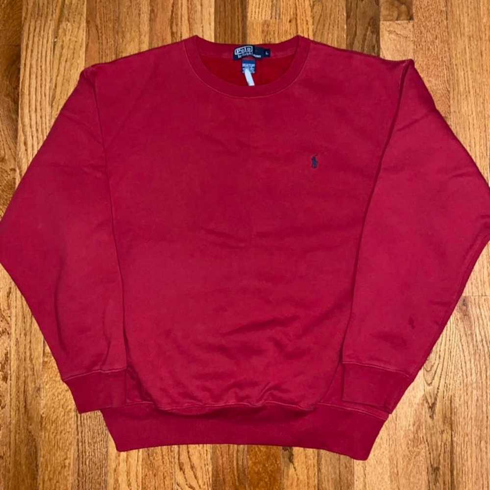 Vintage Polo Ralph lauren sweatshirt L - image 2