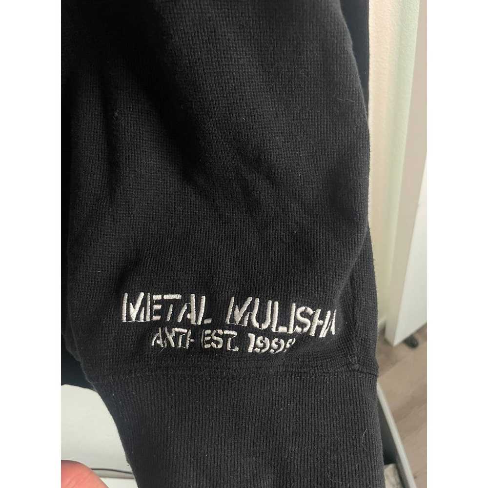 Metal Mullisha Vintage Full Zip Hoodie Sweatshirt… - image 5