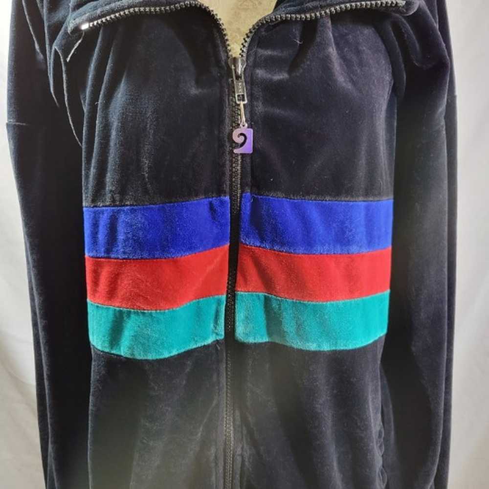 Pierre Cardin Vintage Arnel Nylon Zipper Jacket s… - image 2