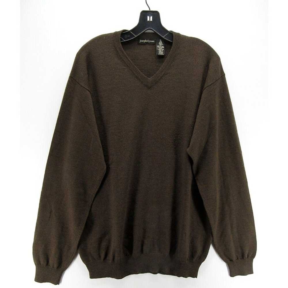 VINTAGE Joseph & Lyman Sweater XL Pure Wool Austr… - image 1