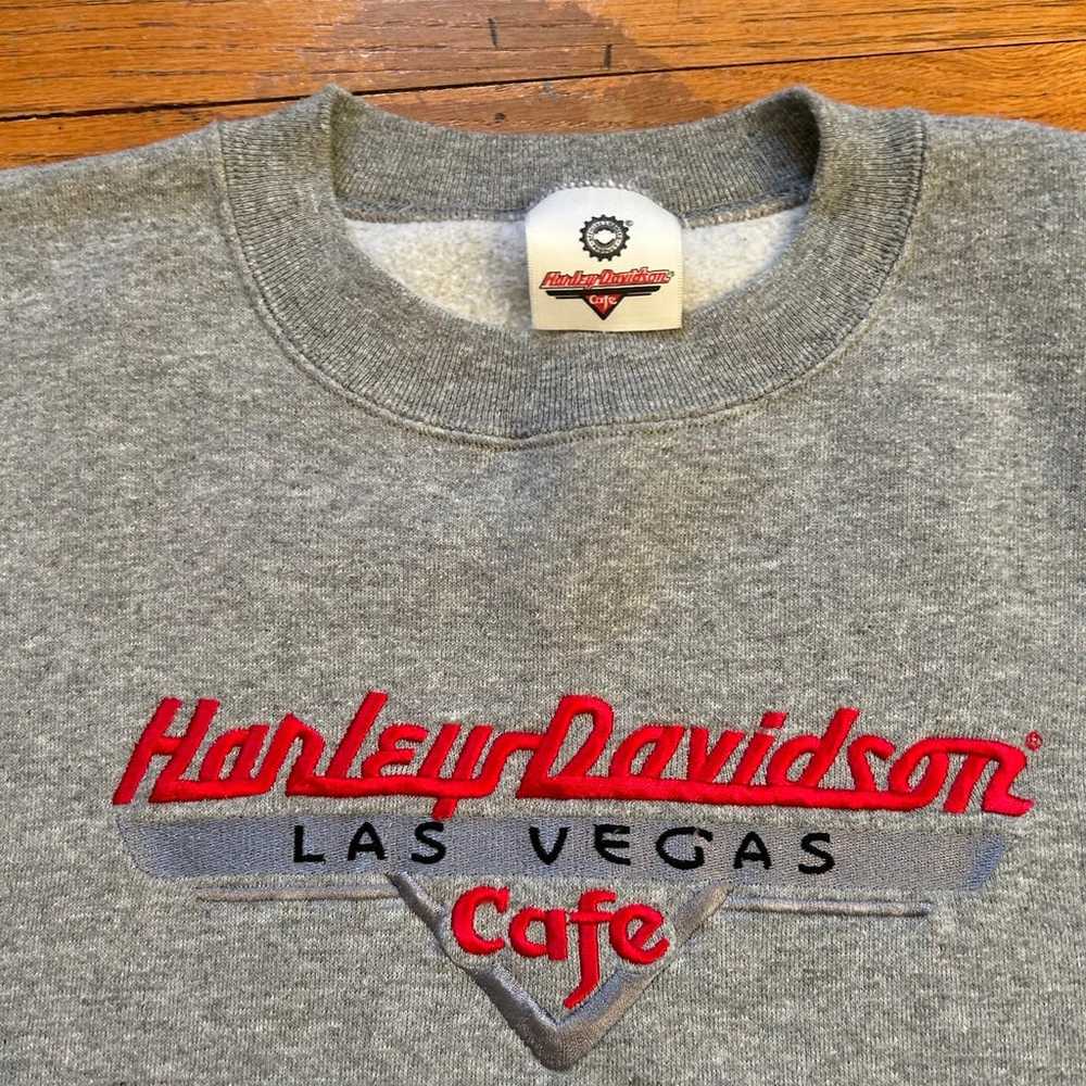 Vintage Harley Davidson Motorcycle Las Vegas Cafe… - image 2