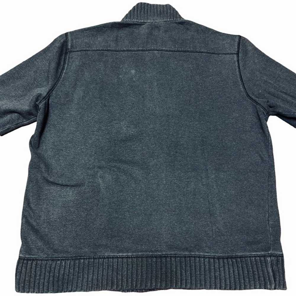 Calvin Klein Vintage Zip Up Thick Sweater Jacket … - image 12