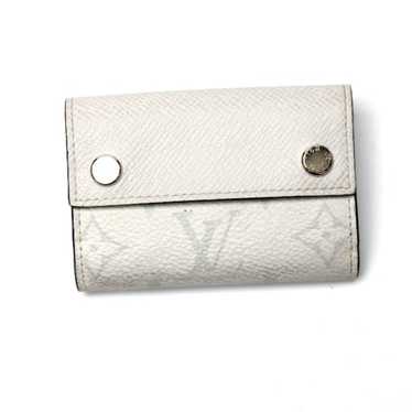 LOUIS VUITTON Discovery Compact Wallet Taiga with… - image 1
