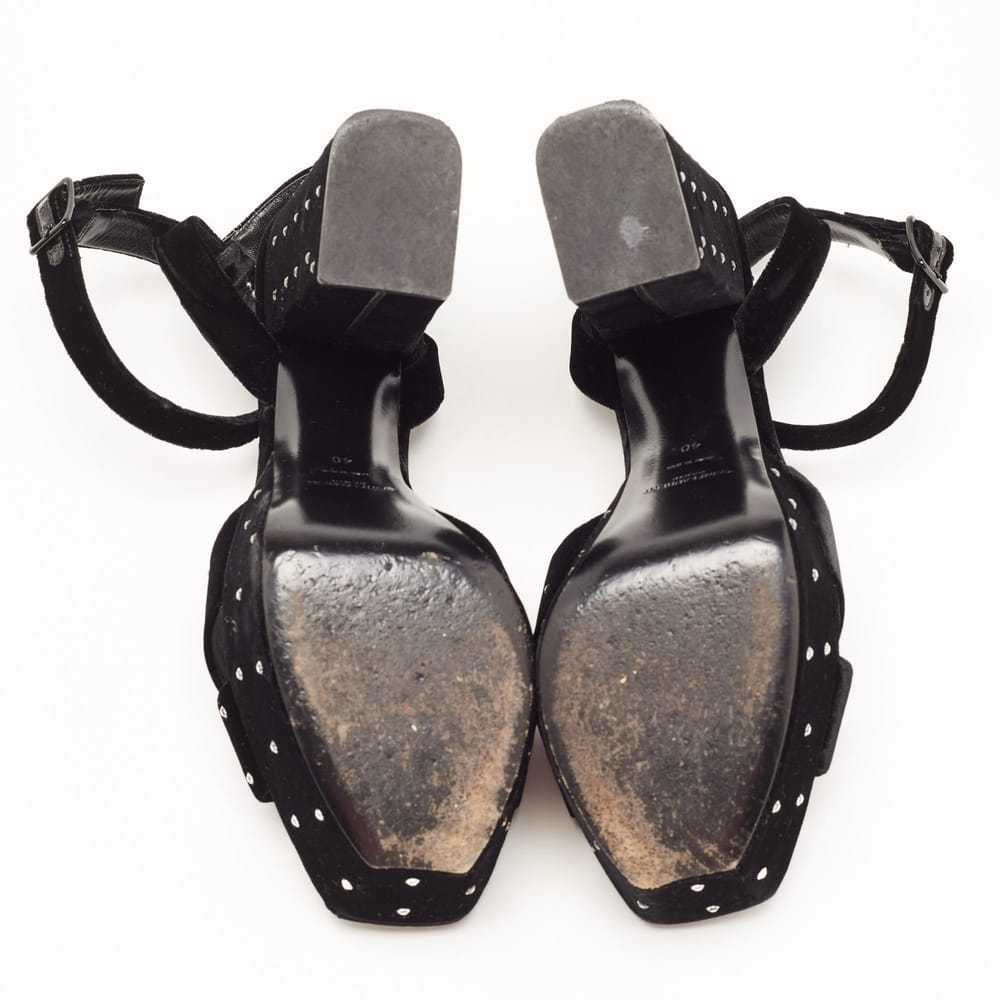 Saint Laurent Velvet sandal - image 5