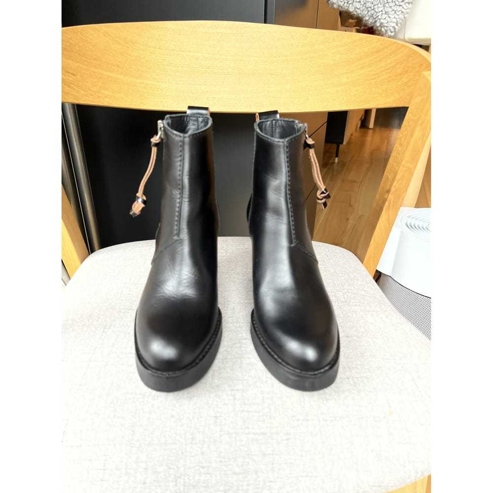 Acne Studios Pistol leather ankle boots - image 5