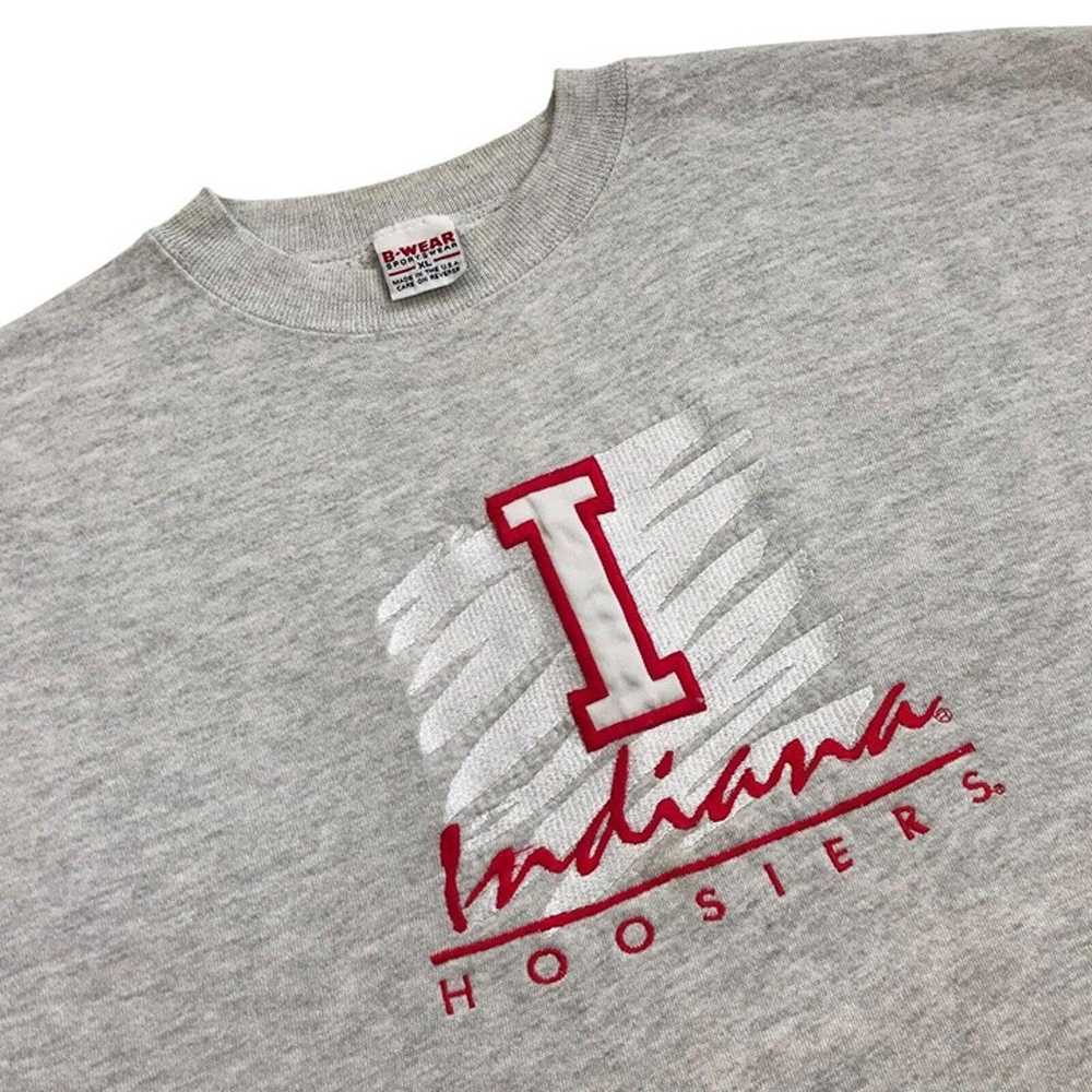 VINTAGE INDIANA HOOSIERS SWEATSHIRT XL MENS GRAY … - image 3