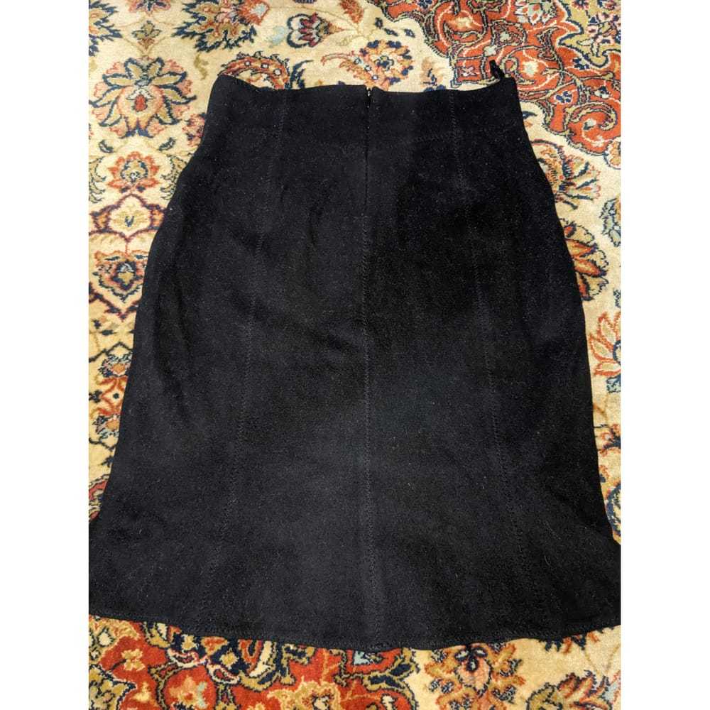 Boss Wool mid-length skirt - image 2