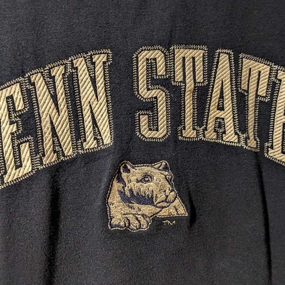 Vintage 90s Penn State University Arch Logo Nitta… - image 2