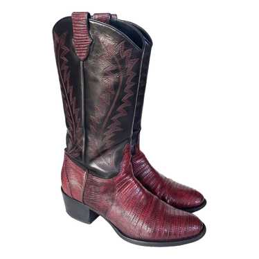 Sartore Leather cowboy boots - image 1