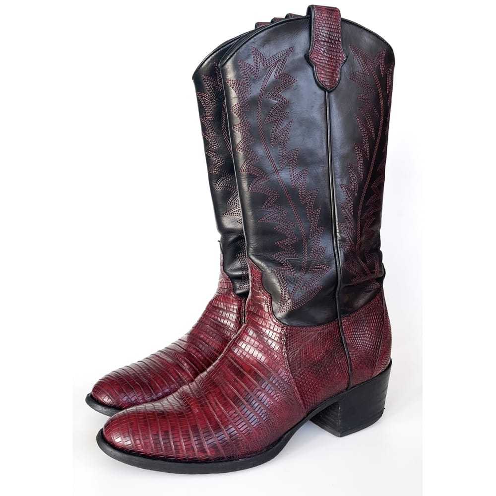 Sartore Leather cowboy boots - image 3