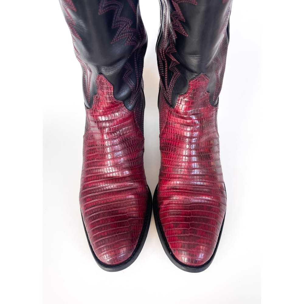 Sartore Leather cowboy boots - image 5