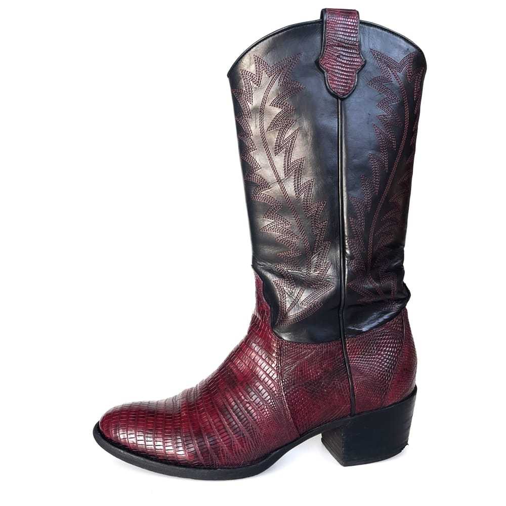 Sartore Leather cowboy boots - image 8