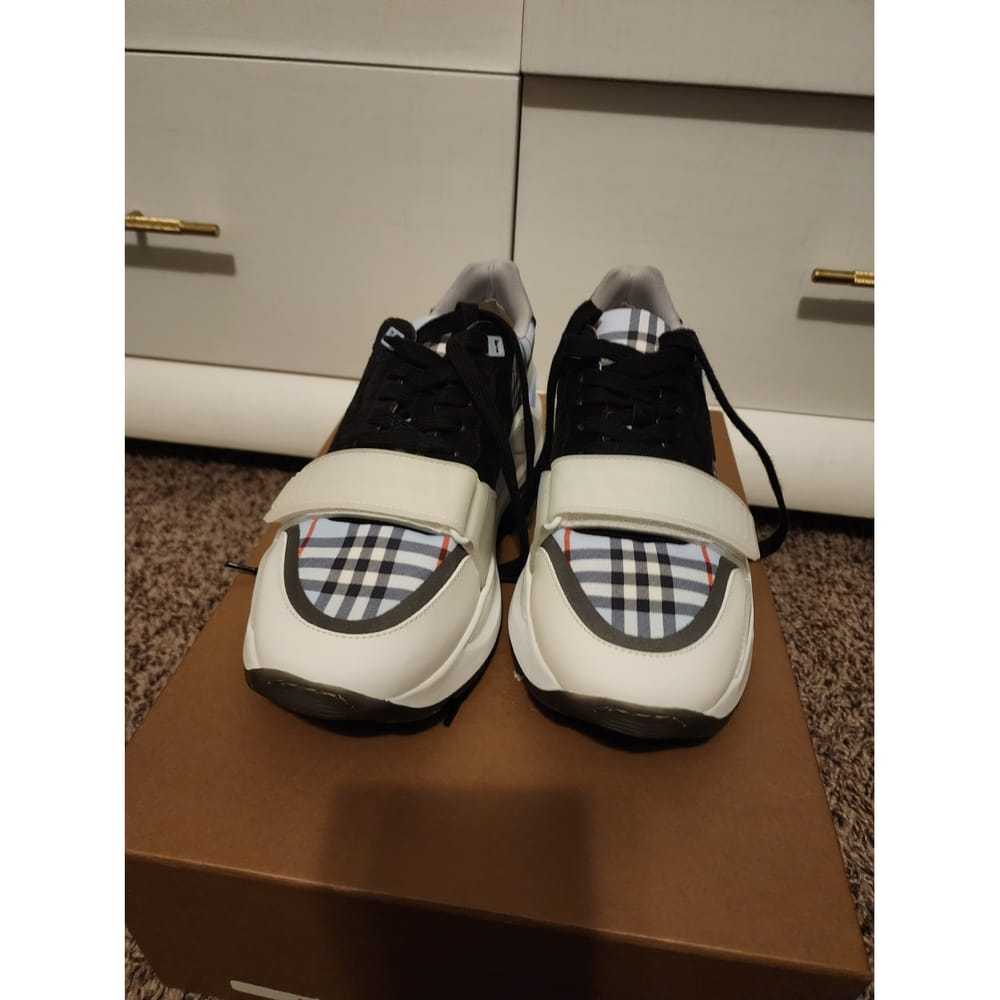 Burberry Regis leather trainers - image 10