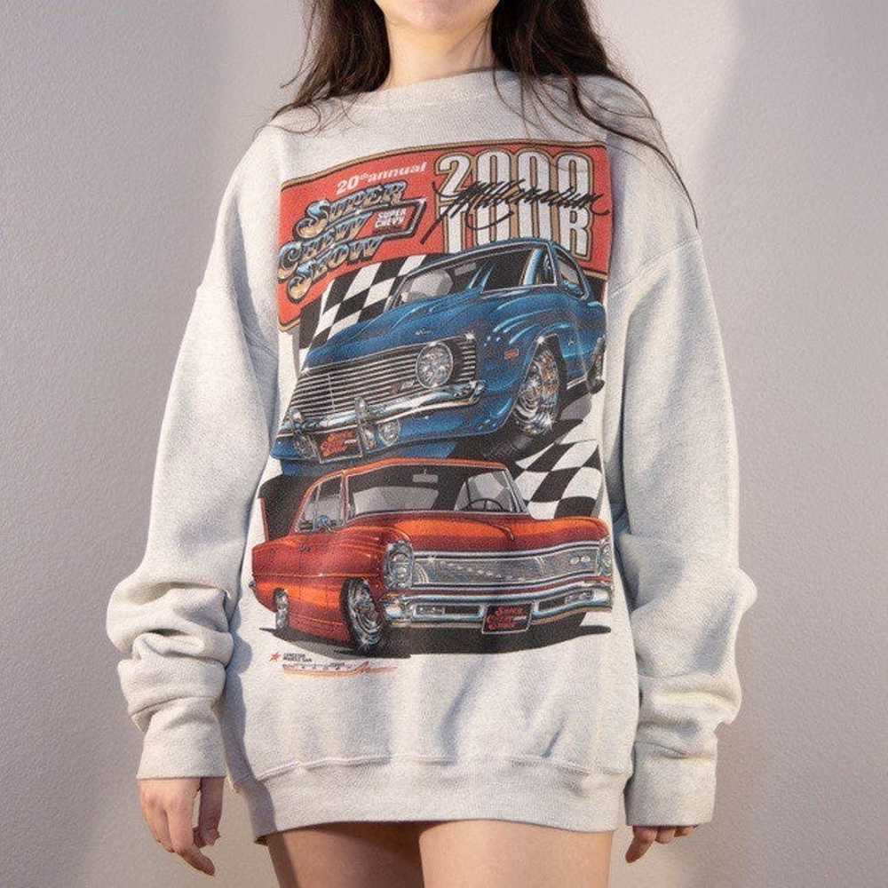 Y2K 20th Annual Super Chevy Show Sweater - image 3