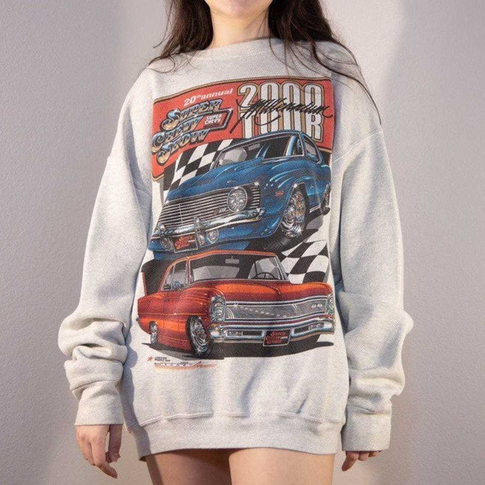 Y2K 20th Annual Super Chevy Show Sweater - image 4