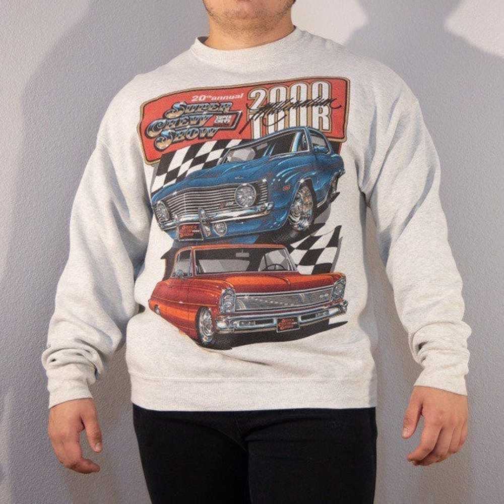 Y2K 20th Annual Super Chevy Show Sweater - image 5