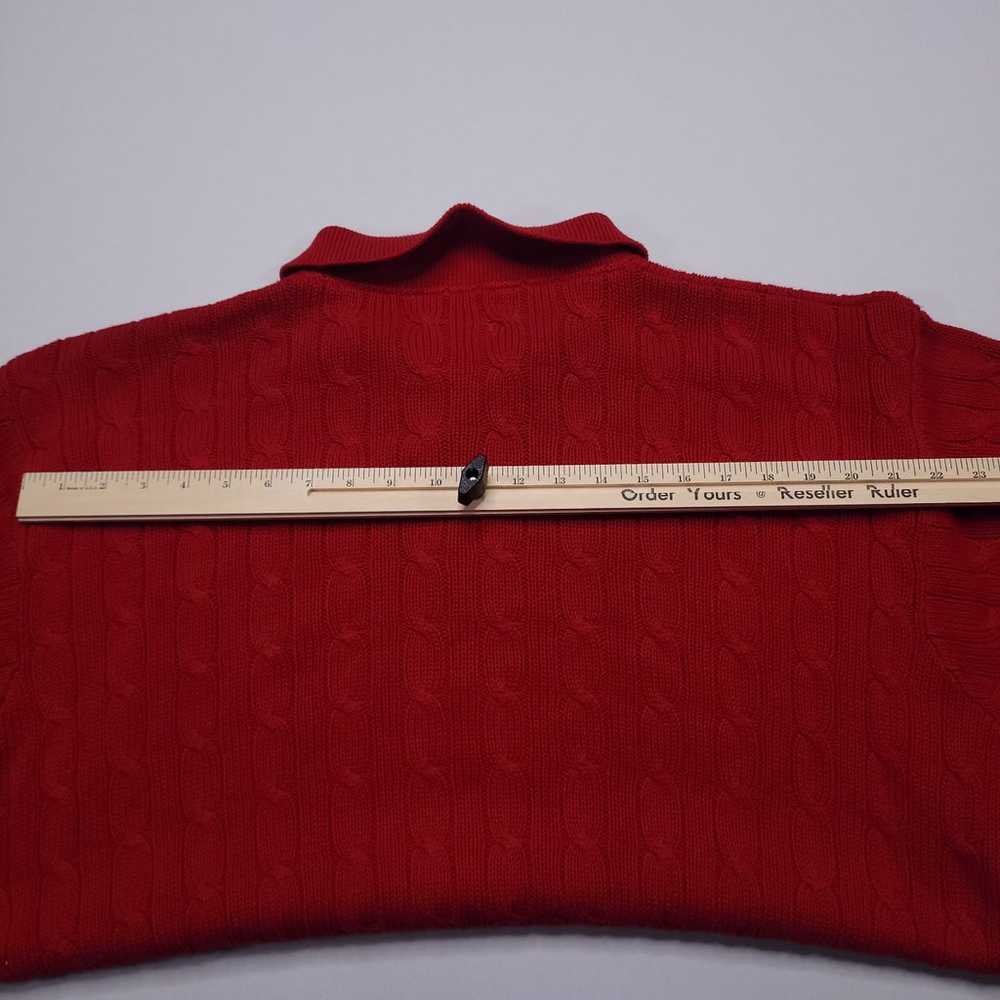 Vintage Polo Ralph Lauren Chuncky Cable Knit Golf… - image 6