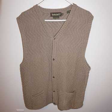 Vintage Timberland Weathergear Handknit Sweater V… - image 1