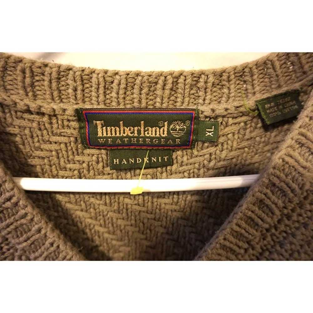 Vintage Timberland Weathergear Handknit Sweater V… - image 7