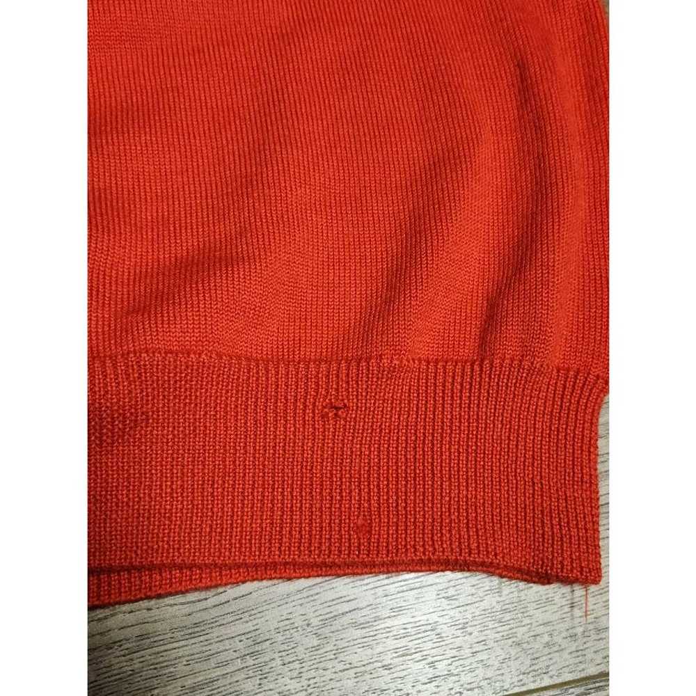 Vintage 70s / 80s Fila 100% Wool Quarter Zip Swea… - image 6