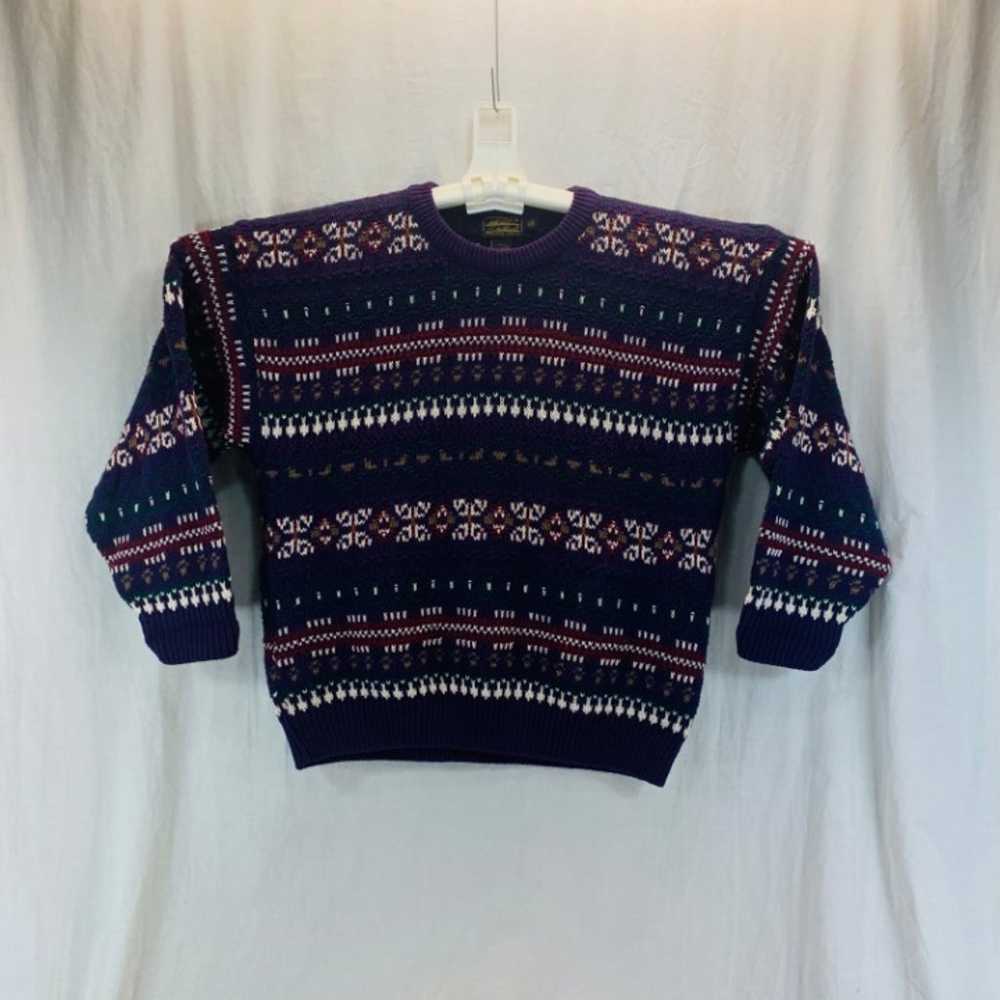 80’s Eddie Bauer Sweater - Men’s XL - image 1