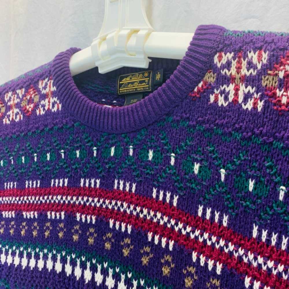 80’s Eddie Bauer Sweater - Men’s XL - image 7