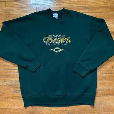 Vintage 90s NFL Green Bay Packer Crewneck Sweater - image 1