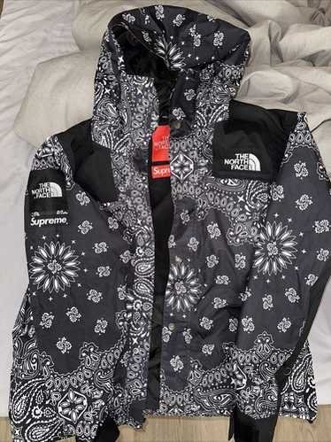 Supreme TNF Bandana Hooded Sweatsh Lサイズ Supreme - Supreme The North Face Bandana Hooded 黒Lの通販 by