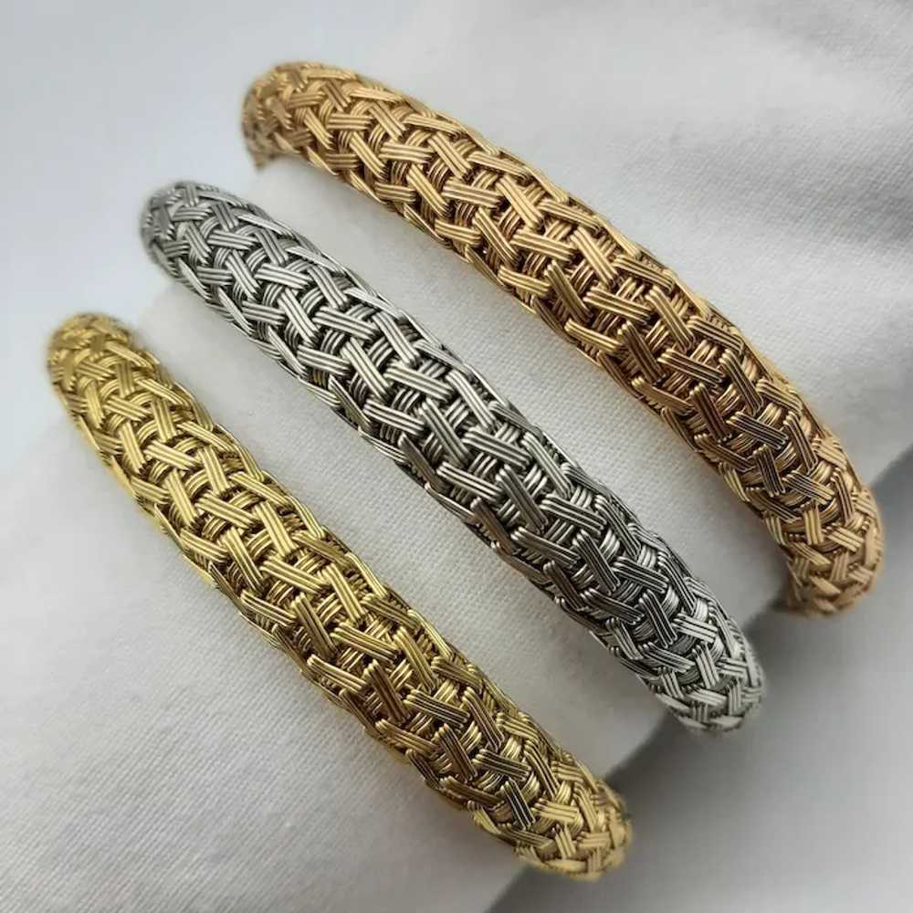 Your Choice - Yellow or White 18K Bracelet - Fili… - image 3