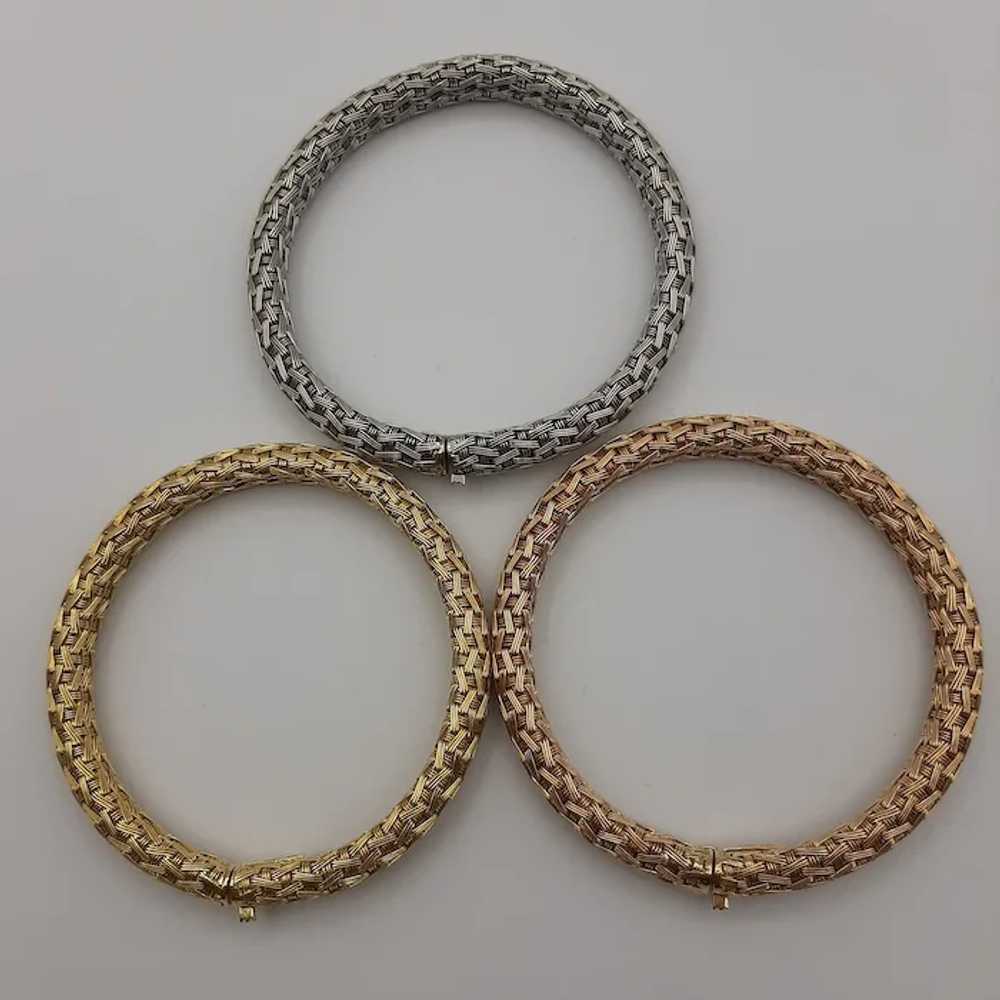 Your Choice - Yellow or White 18K Bracelet - Fili… - image 7