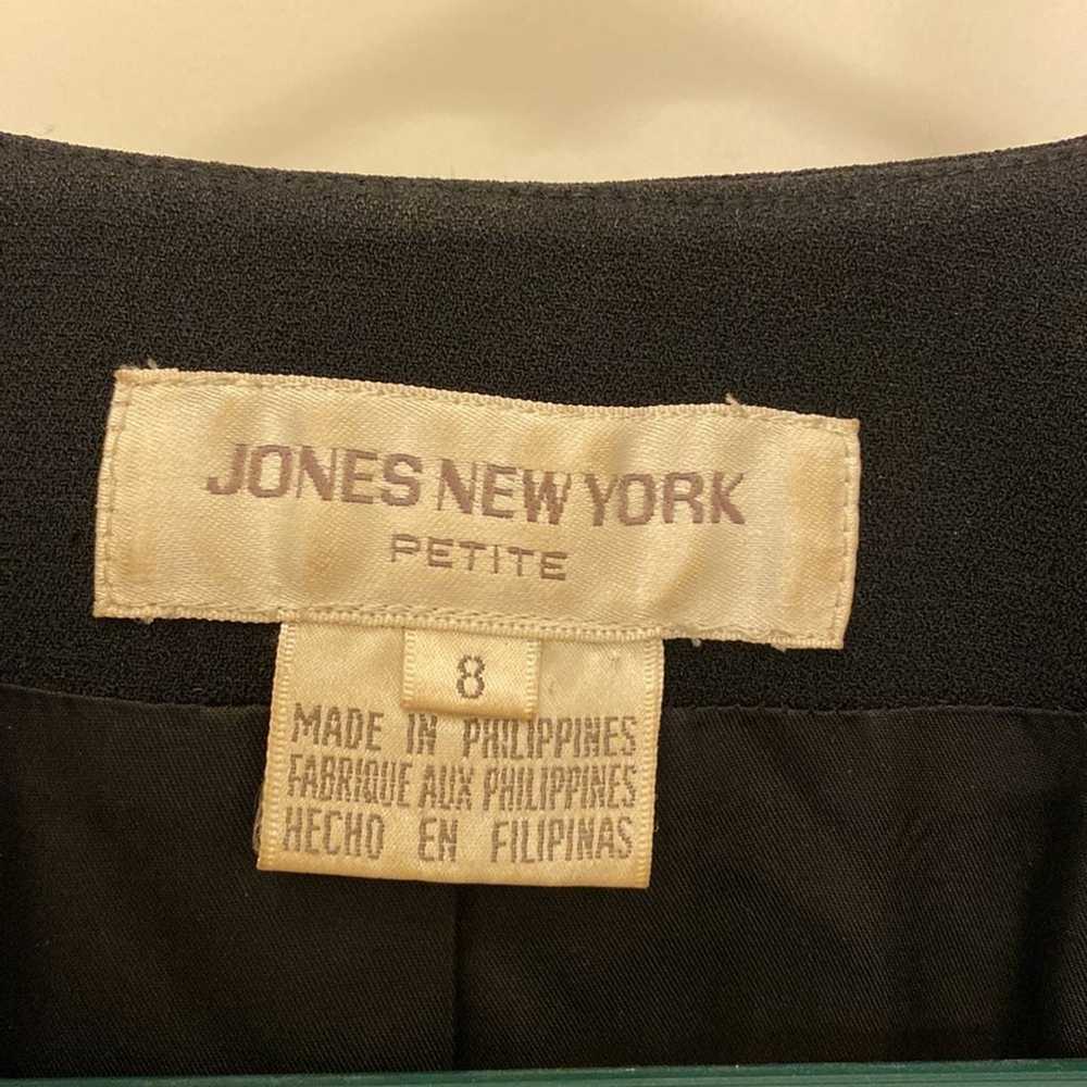 Vintage early 90s Jones New York black blazer. Si… - image 2