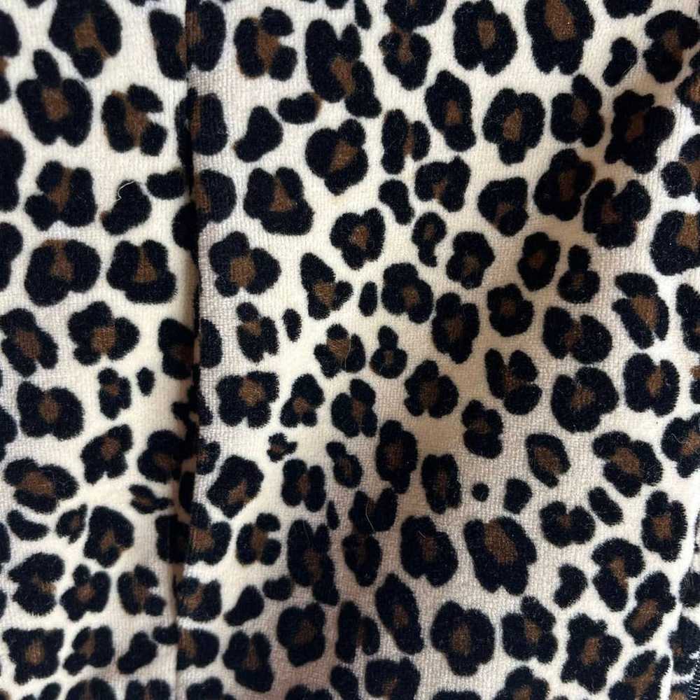 Vintage Y2K Juicy Couture Cheetah Animal Print Ve… - image 7
