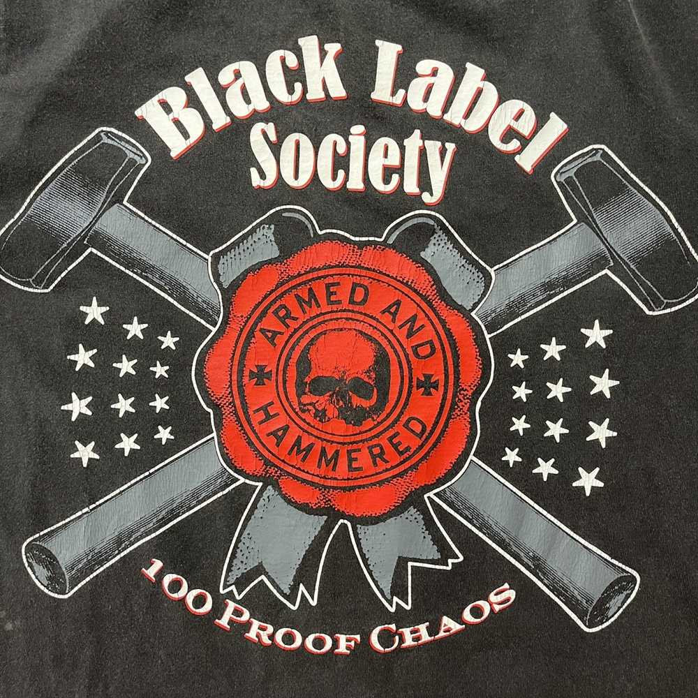 Band Tees × Rock Band × Rock T Shirt Black Label … - image 8