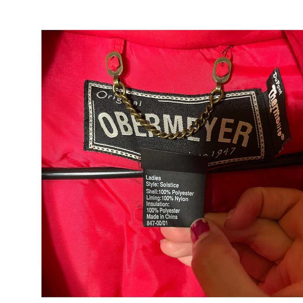 Obermeyer Obermeyer Women’s Red Jacket Size 12 - image 11