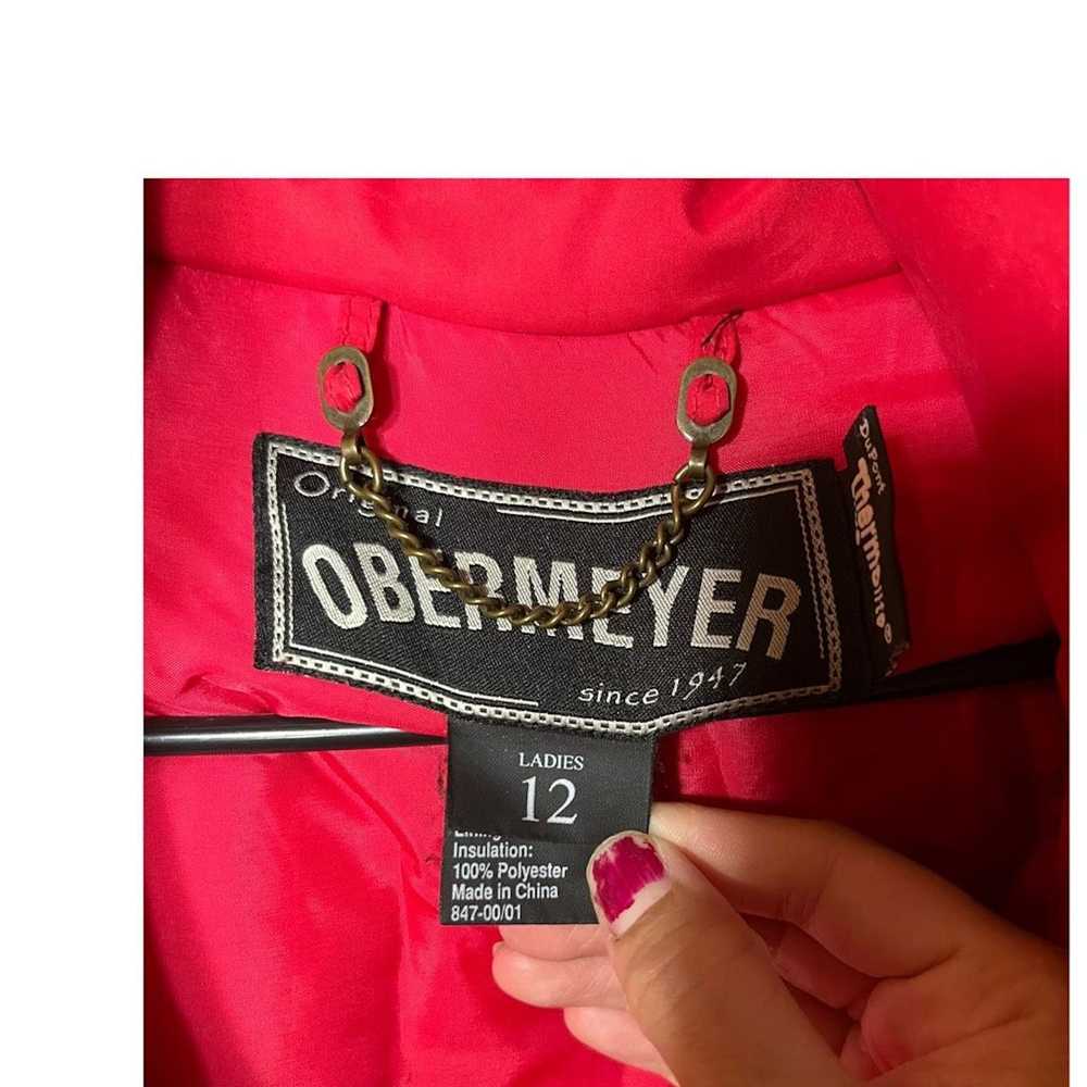 Obermeyer Obermeyer Women’s Red Jacket Size 12 - image 12