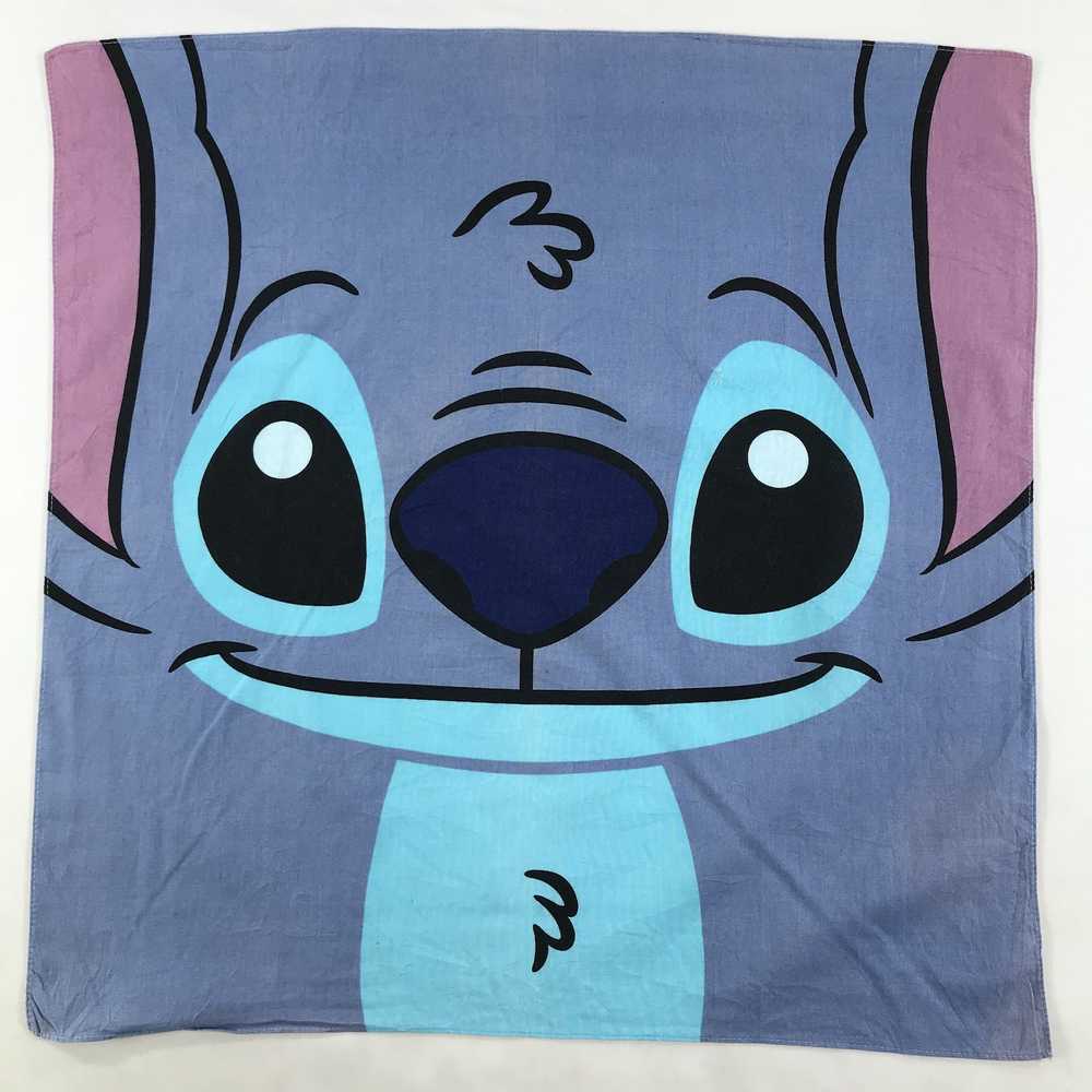 Disney × Japanese Brand × Vintage Stitch Handkerc… - image 1