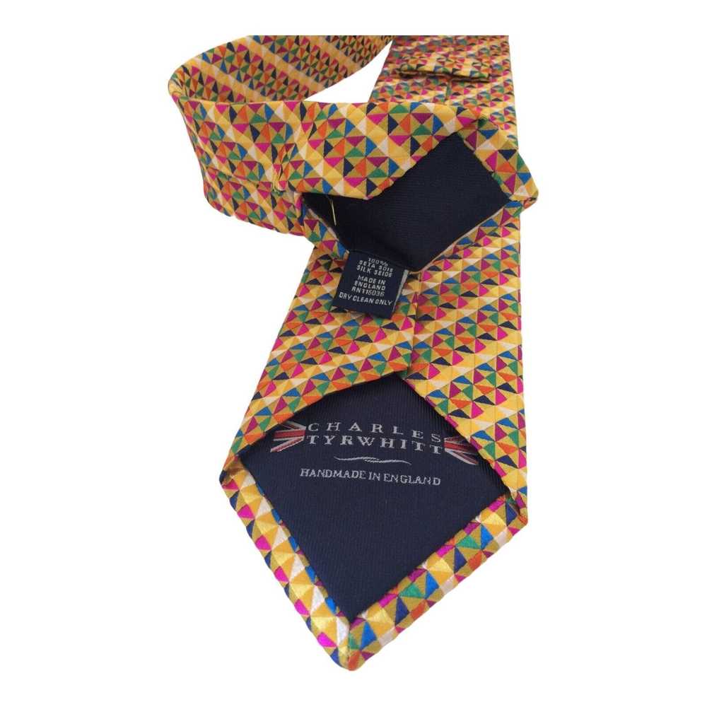 Charles Tyrwhitt CHARLES TYRWHITT Geometric Silk … - image 4