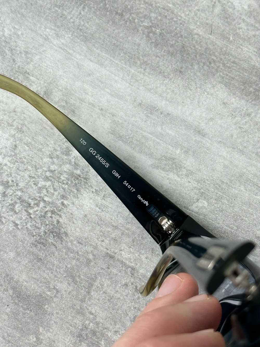 Gucci × Vintage Vintage Gucci Glasses Two Tone Un… - image 3