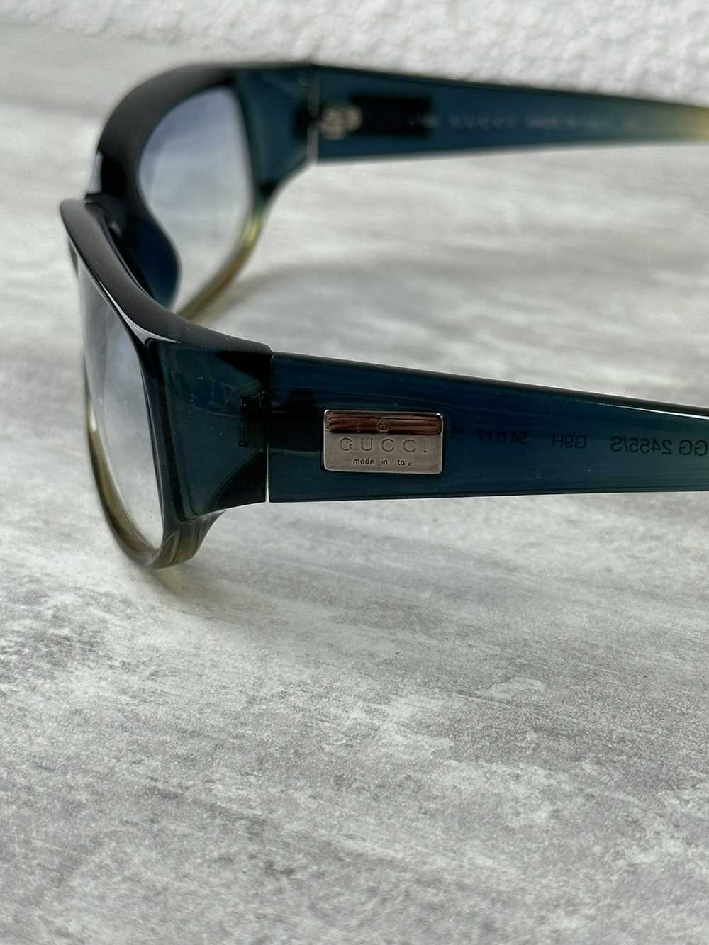 Gucci × Vintage Vintage Gucci Glasses Two Tone Un… - image 9