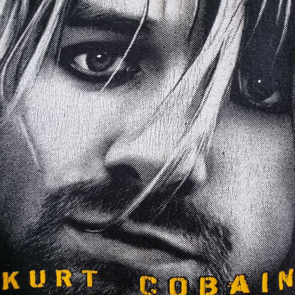 Kurt Cobain × Rock T Shirt × Vintage 1990s Kurt J… - image 3
