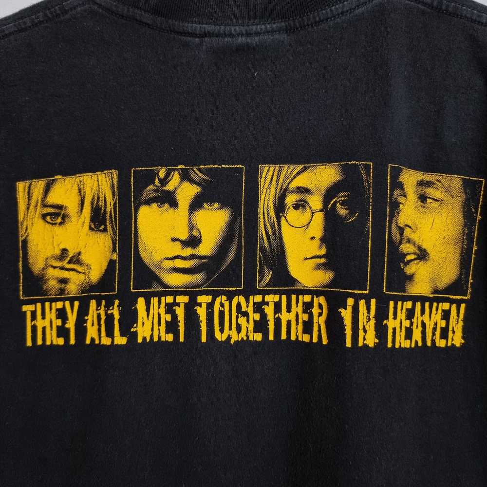 Kurt Cobain × Rock T Shirt × Vintage 1990s Kurt J… - image 7