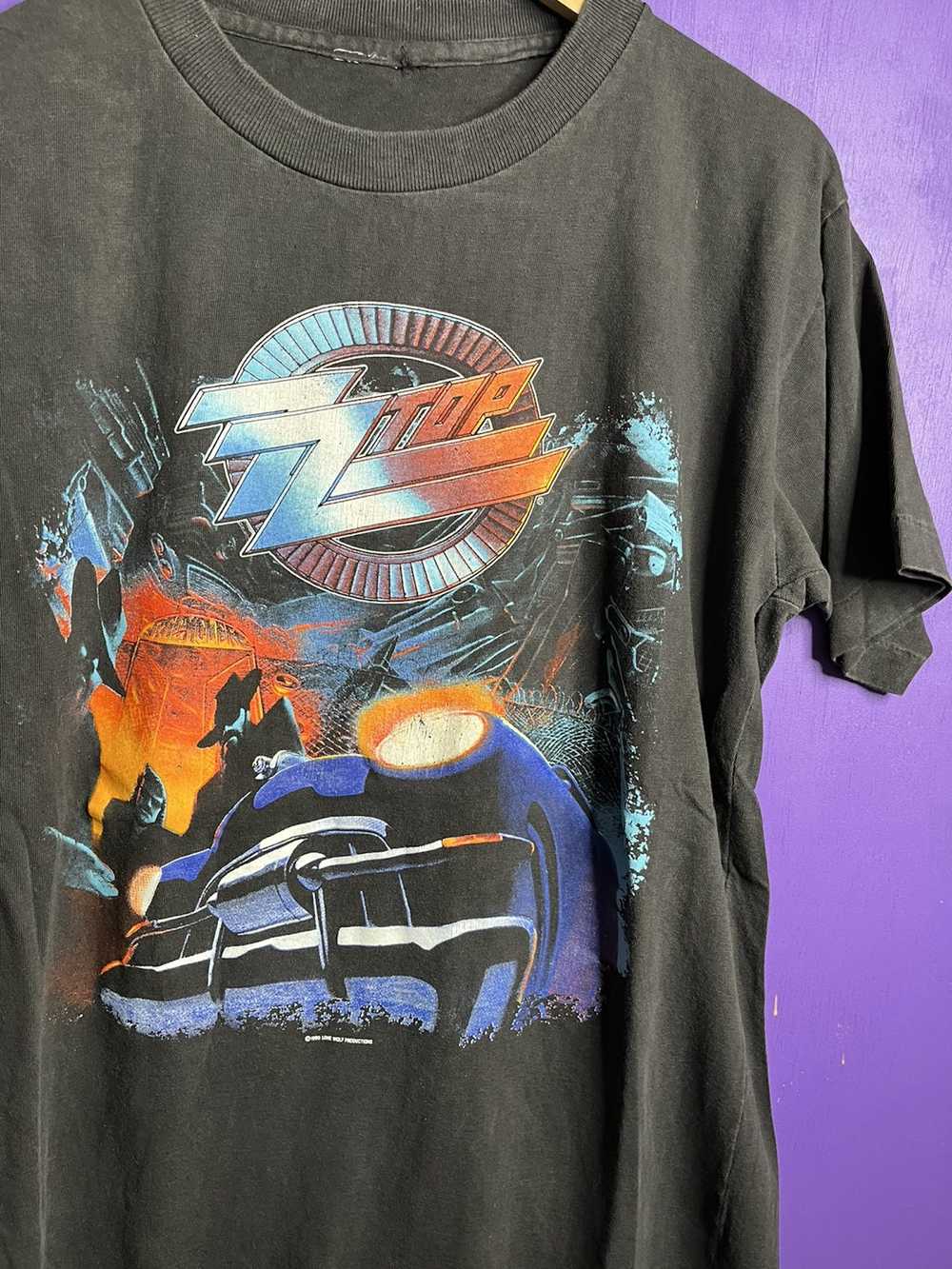 Band Tees × Tour Tee × Vintage Vintage 1991 ZZ To… - image 3