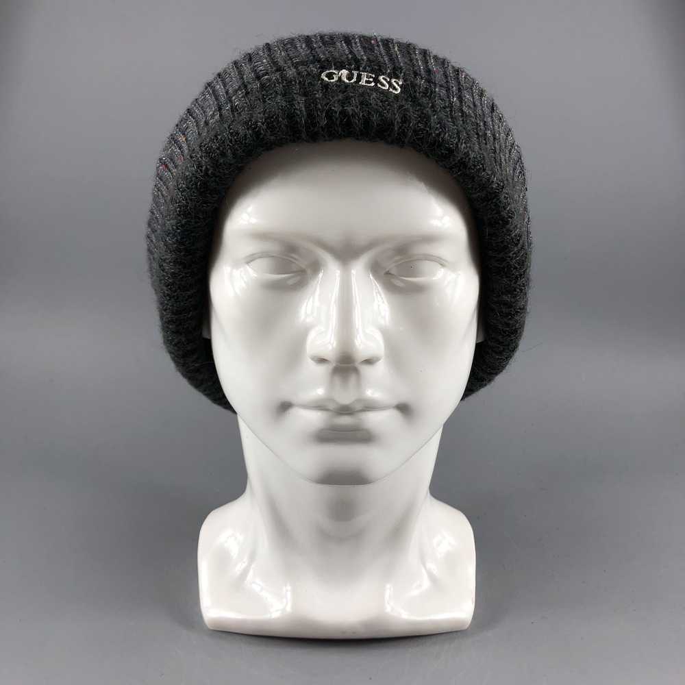 Guess × Vintage Guess Hats Ribbed Beanie Knit Sno… - image 1