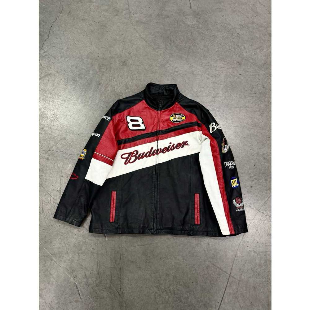 NASCAR Budweiser Dale Earnhardt jr nascar racing leat… - Gem