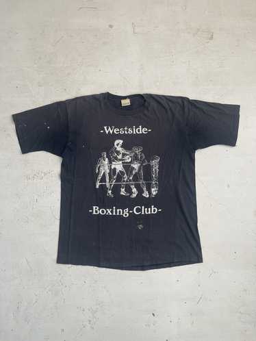 Vintage Vintage single stitch west side boxing tee - image 1